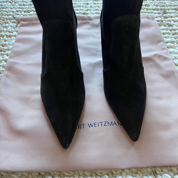 Stuart Weitzman 85 stretch bootie Sz 6.5B - Picture 5 of 7